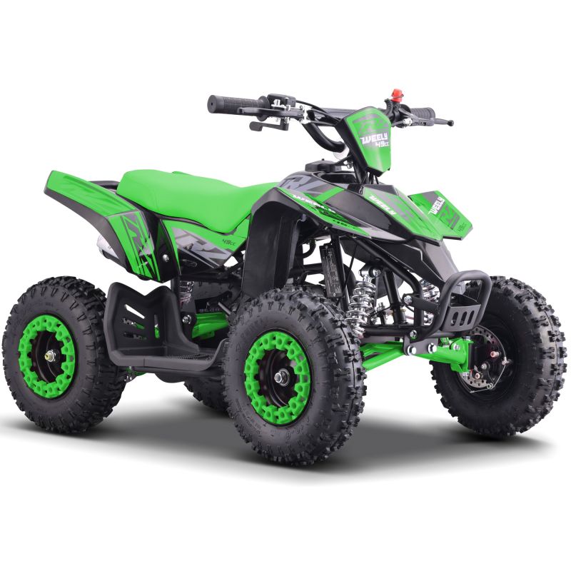Pocket Quad enfant - CRZ Weely - 49cc - Vert