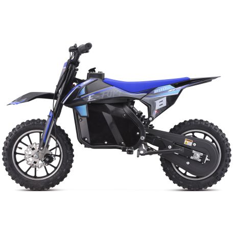 Pocket Bike électrique Enfant CRZ 800W E-Fury - Bleu