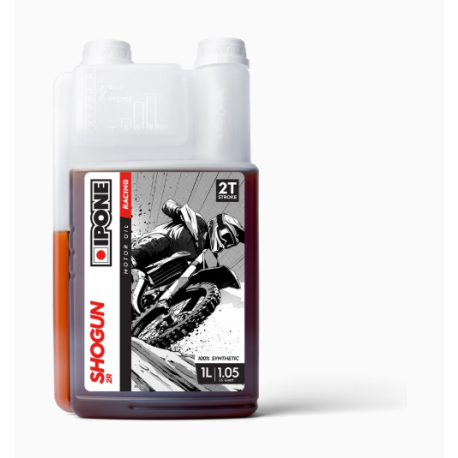 Huile moteur IPONE RACING - SHOGUN 2R - 2T 100% - 1L