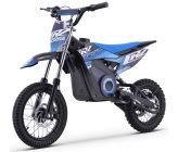 Dirt Bike électrique Enfant CRZ 1000W 36V E-Cross 10"/12" - Bleu