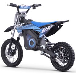 Dirt Bike électrique Enfant CRZ 1000W 36V E-Cross 10"/12" - Bleu