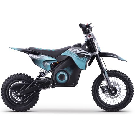 Dirt Bike électrique Enfant CRZ 1400W 48V E-Cross 10"/12" - Vert
