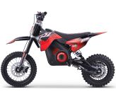 Dirt Bike électrique Enfant CRZ 1400W 48V E-Cross 10"/12" - Rouge