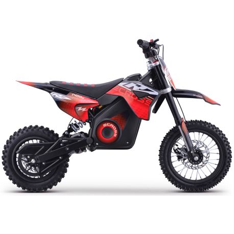 Electric Dirt Bike CRZ 1400W 48V E-Cross for Kids, 10"/12"