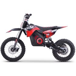 Dirt Bike électrique Enfant CRZ 1800W 48V E-Cross 12"/14" - Rouge