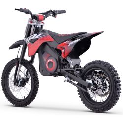 Dirt Bike électrique Enfant CRZ 1800W 48V E-Cross 12"/14" - Rouge