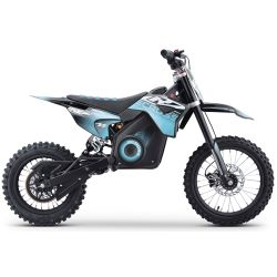 Dirt Bike électrique Enfant CRZ 1800W 48V E-Cross 12"/14" - Vert