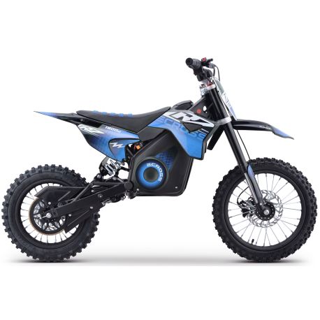Pit Bike elettrica - CRZ 1800W 48V - E-Cross 12"/14" - Blu