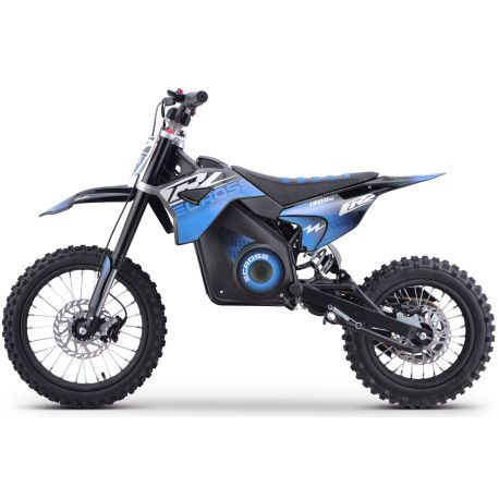 Pit Bike elettrica - CRZ 1800W 48V - E-Cross 12"/14" - Blu