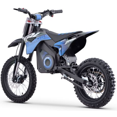 Pit Bike elettrica - CRZ 1800W 48V - E-Cross 12"/14" - Blu