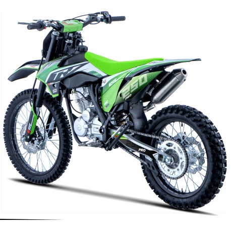 Motocross CRZ ERZ - 250cc PRO 4T - 18"/21" - Verde - 2026