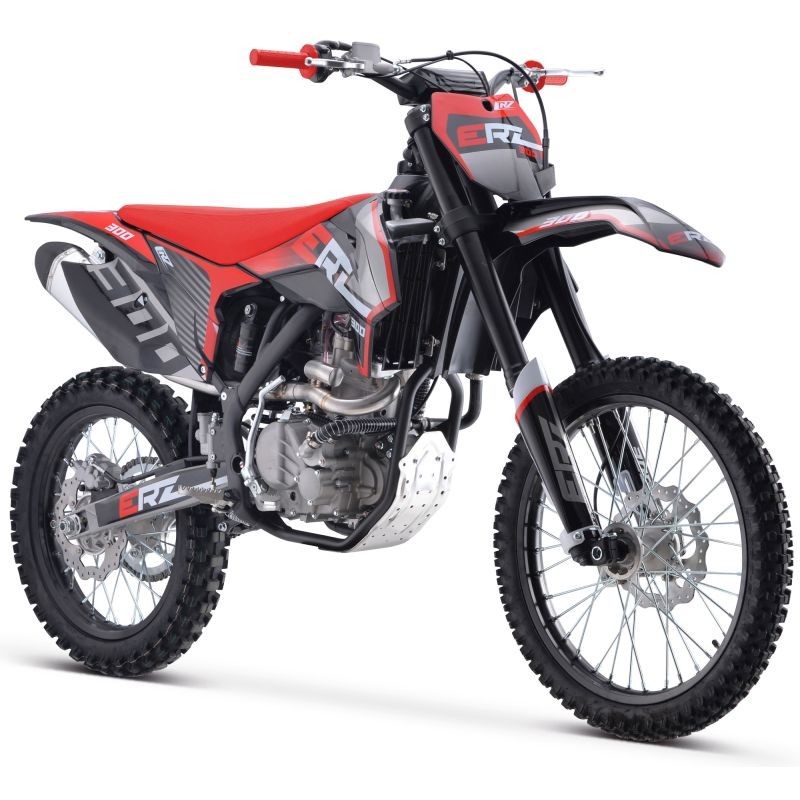 Motocross CRZ ERZ - 300cc Liquide - Rouge - 2026