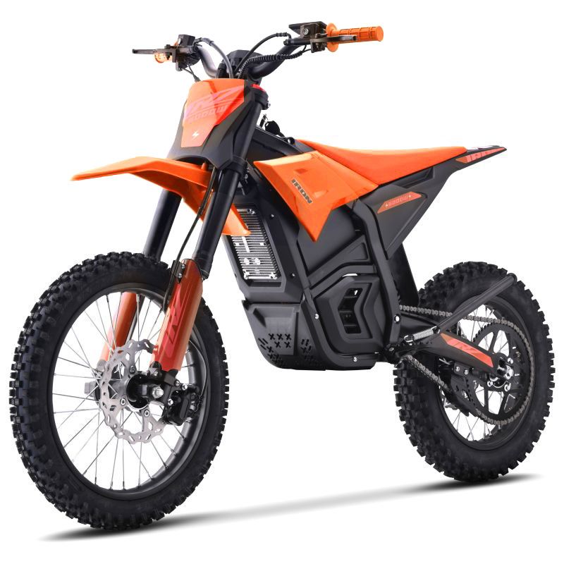 Dirt Bike électrique - CRZ IRON - 6000W 72V - 14"/17" - Orange