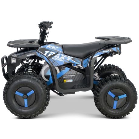 Quad elettrico CRZ Traxy - 2000W 60V 20Ah - Blu