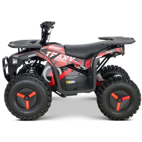 Quad électrique CRZ Traxy - 2000W 60V20Ah - Rouge