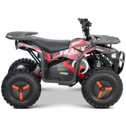 Quad électrique CRZ Traxy - 2000W 60V20Ah - Rouge