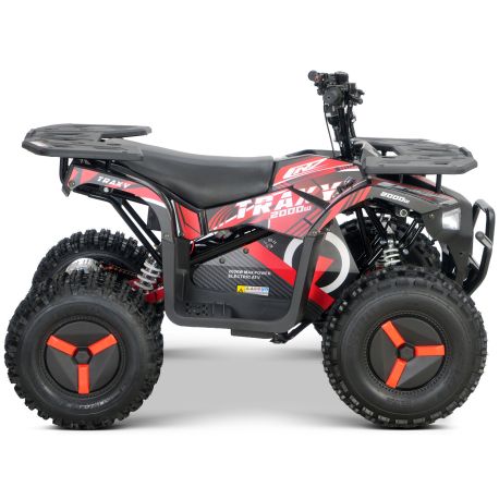 Quad elettrico CRZ Traxy - 2000W 60V 20Ah - Rosso