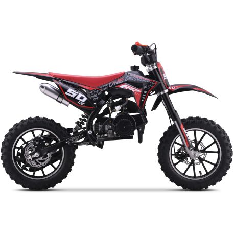 Pocket Cross Enfant MMX One by CRZ 49cc 2T - Rouge