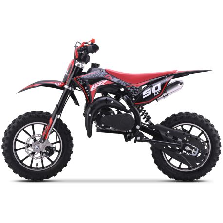 Children'sPocket Cross CRZ One 49cc 2 Stroke 10"/10" - Red