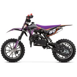 Pocket Cross Enfant MMX One by CRZ 49cc 2T - Violet