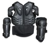 Gilet de Protection + Genouillère + Coudières Enfant (Taille Unique)