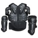 Gilet de Protection + Genouillère + Coudières Enfant (Taille Unique)