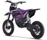 Dirt Bike électrique Enfant CRZ 1600W 48V E-Cross 10"/12" - Violet