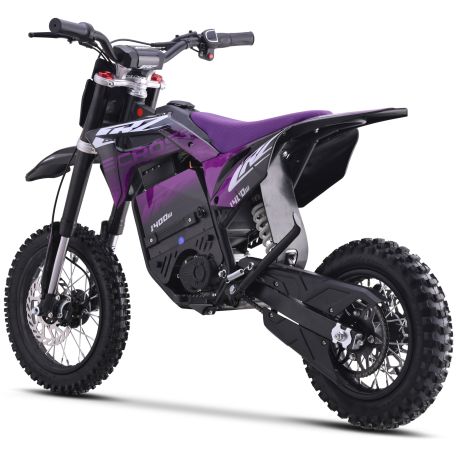 Electric Dirt Bike CRZ 1400W 48V E-Cross for Kids, 10"/12"