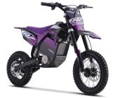 Dirt Bike électrique Enfant CRZ 1600W 48V E-Cross 10"/12" - Violet