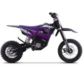 Dirt Bike électrique Enfant CRZ 1600W 48V E-Cross 10"/12" - Violet