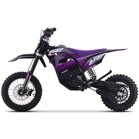 Dirt Bike électrique Enfant CRZ 1600W 48V E-Cross 10"/12" - Violet
