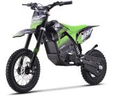 Dirt Bike électrique Enfant CRZ 1600W 48V E-Cross 10"/12" - Vert