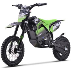 Dirt Bike électrique Enfant CRZ 1600W 48V E-Cross 10"/12" - Vert