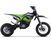 Dirt Bike électrique Enfant CRZ 1600W 48V E-Cross 10"/12" - Vert