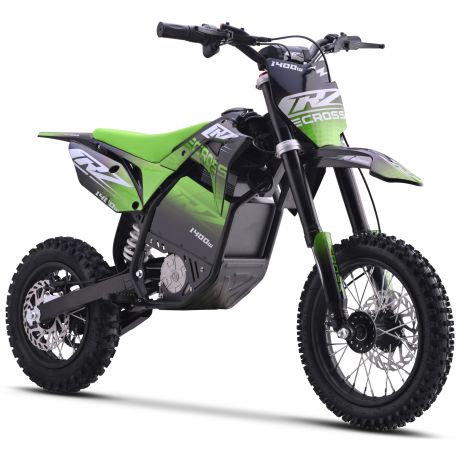 Electric Dirt Bike CRZ 1400W 48V E-Cross for Kids, 10"/12"