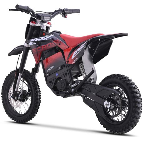 Electric Dirt Bike CRZ 1400W 48V E-Cross for Kids, 10"/12"