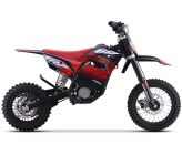 Dirt Bike électrique Enfant CRZ 1600W 48V E-Cross 10"/12" - Rouge