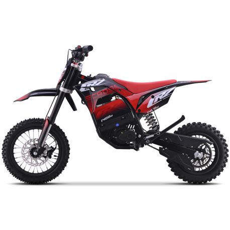 Pit Bike Elettrica - CRZ 1400W 48V - E-Cross PRO 10"/12" - Rosso