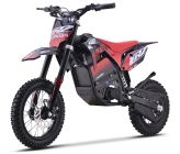 Dirt Bike électrique Enfant CRZ 1600W 48V E-Cross 10"/12" - Rouge