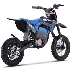 Pit Bike Elettrica - CRZ 1400W 48V - E-Cross PRO 10"/12" - Blu