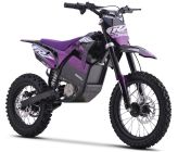 Dirt Bike électrique Enfant CRZ 2000W 48V E-Cross Pro 12"/14" - Violet