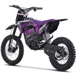 Pit Bike elettrica - CRZ 1800W 48V - E-Cross 12"/14" - Rosso