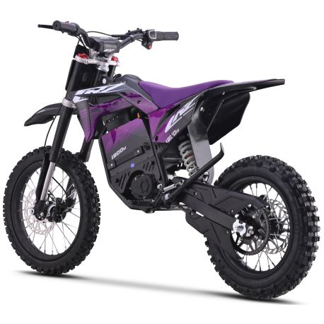 Pit Bike elettrica - CRZ 1800W 48V - E-Cross 12"/14" - Rosso