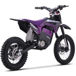 Dirt Bike électrique Enfant CRZ 2000W 48V E-Cross Pro 12"/14" - Violet