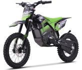 Dirt Bike électrique Enfant CRZ 2000W 48V E-Cross Pro 12"/14" - Vert