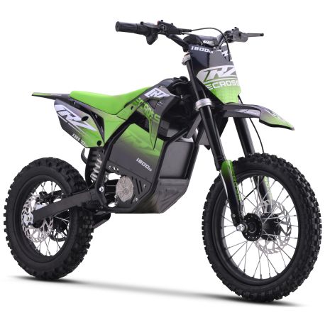 Electric Dirt Bike CRZ 1800W 48V E-Cross for Kids, 12"/14"