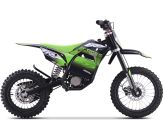 Pit Bike elettrica - CRZ 1800W 48V - E-Cross 12"/14" - Verde