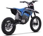 Dirt Bike électrique Enfant CRZ 2000W 48V E-Cross Pro 12"/14" - Bleu