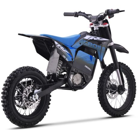 Electric Dirt Bike CRZ 1800W 48V E-Cross for Kids, 12"/14"