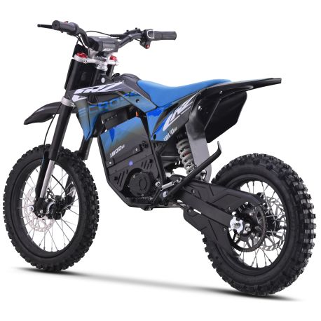 Dirt Bike électrique Enfant CRZ 2000W 48V E-Cross Pro 12"/14" - Bleu